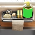 thumbnail image 4 of Dvkptbk Lavatory Soap Dish Storage Racks Storage Racks Kitchen No-Punch Racks Wall Mounted Spice Racks Sponge Multifunctional Storage Racks Rag Racks Kitchen Utensils & Gadgets, 4 of 6