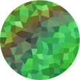 thumbnail image 1 of Ahgly Tapis d'Intérieur Lavable en Machine Rond Vert Algue, 5 Pieds Rond, 1 of 7