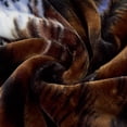 thumbnail image 3 of JML Soft Plush Fleece Blanket for Bed Queen 75"x87" 5lb,2 Ply Raschel Blanket Tiger Pattern, 3 of 7