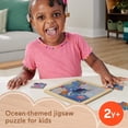 thumbnail image 2 of Fisher-Price Wooden Jigsaw Puzzle Ocean Sea Theme - Walmart Exclusive, 2 of 6