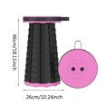 thumbnail image 2 of Aqestyerly Portable Foldable Telescopic Stool Lightweight Retractable Travel Stool for Adults Camping HWRETIE, 2 of 6