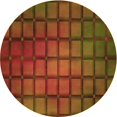 thumbnail image 1 of Ahgly Company Tapis d'Intérieur Lavable en Machine Carré Rouge Tomate, 3 Pieds Carré, 1 of 7