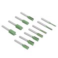 thumbnail image 2 of 11PCS 6mm Shank Router Bits Tungsten Steel Alloy Single Double Flute Straight Bit for Trimming Carving, 2 of 14