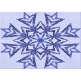 thumbnail image 1 of Ahgly Company Tapis d'Intérieur Lavables en Machine, Rectangle Bleu Ciel Transitionnel, 2' x 3', 1 of 7