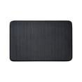 thumbnail image 1 of Mainstays Memory Foam Bath Mat Black, 1 of 5
