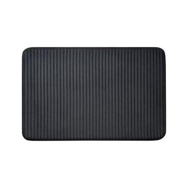 Mainstays Memory Foam Bath Mat Black