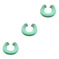 thumbnail image 1 of Transemion Durable Bathroom Pad Tear-resistant And U/O Shape Options Wear-resistant Green 3Set, 1 of 6