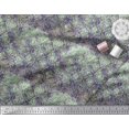 thumbnail image 2 of Soimoi Poly Georgette Fabric Curve Diamond Geometric Fabric Prints By Yard 42 Inch Wide, 2 of 3