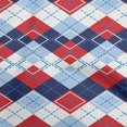 thumbnail image 1 of oneOone Polyester Spandex Red Fabric Check Craft Projects Decor Fabric Printed By The Yard 56 Inch Wide, 1 of 5