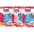 thumbnail image 1 of KONG Puppy Classic Teething Treat Dispensing Chew Dog Toy, Small (3 Pack), 1 of 5