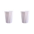 thumbnail image 4 of ZheElen PP Office And Home Waste Bin - 6L Capacity Easy Access Kitchen Large Capacity Kitchen Bedroom White L 2Set, 4 of 6