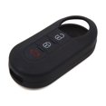 thumbnail image 1 of Unique Bargains Pink Silicone Three Button Car Remote Key Cover Case for Fiat 500 Viaggio Ottimo, 1 of 5