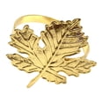 thumbnail image 1 of Fixing Clip 2 Systematic Holder for Autumn Tablescape and Seasonal | Maple Leaf Napkin Ring Metal Buckle Holder for Thanksgiving and Fall Table Setting Semi-Gloss Finish, 1 of 7