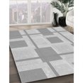 thumbnail image 3 of Ahgly Company Machine Washable Indoor Rectangle Transitional Gunmetal Gray Area Rugs, 5' x 7', 3 of 7