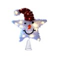 thumbnail image 1 of SDNall Christmas Tree Decorations, Christmas Tree Lights, Christmas Tree Stand, Artificial Christmas Tree, Christmas Tree Star, Christmas Cute Snowman Treetop Star Christmas Tree Home Decoration, 1 of 6
