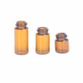 thumbnail image 4 of 100Pcs 2Ml Amber Glass Bottles For Essential Oils Sample Bottles Refillable Empty Bottle With Black Caps For Oil Essential Oil Perfume, 4 of 5