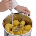 thumbnail image 1 of Staron Stainless Steel Potato Masher Kitchen Gadgets, 10" Heavy Duty Metal Potato Ricer for Mashed Potatoes, Hand Masher, Vegetables Fruits Mashe, Dishwasher Safe, 1 of 6