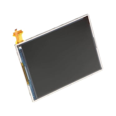 kurtrusly Écran LCD Affichage Bas Inférieur Pièce de Rechange pour Nintendo New 3DS TG/LL