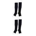 thumbnail image 2 of Maytalsory Chaussettes de Compression Respirantes à Fermeture Éclair Performance avec Confort Maximal Noir P/M 2Ensemble, 2 of 6