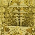 thumbnail image 1 of Ahgly Company Tapis d'Intérieur Lavable en Machine Carré Transitionnel Brun Bronze Foncé, 5 Pieds Carré, 1 of 7