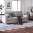 thumbnail image 1 of DHP Liah 3-Seater Sofa with Pocket Spring Cushions, 1 of 9