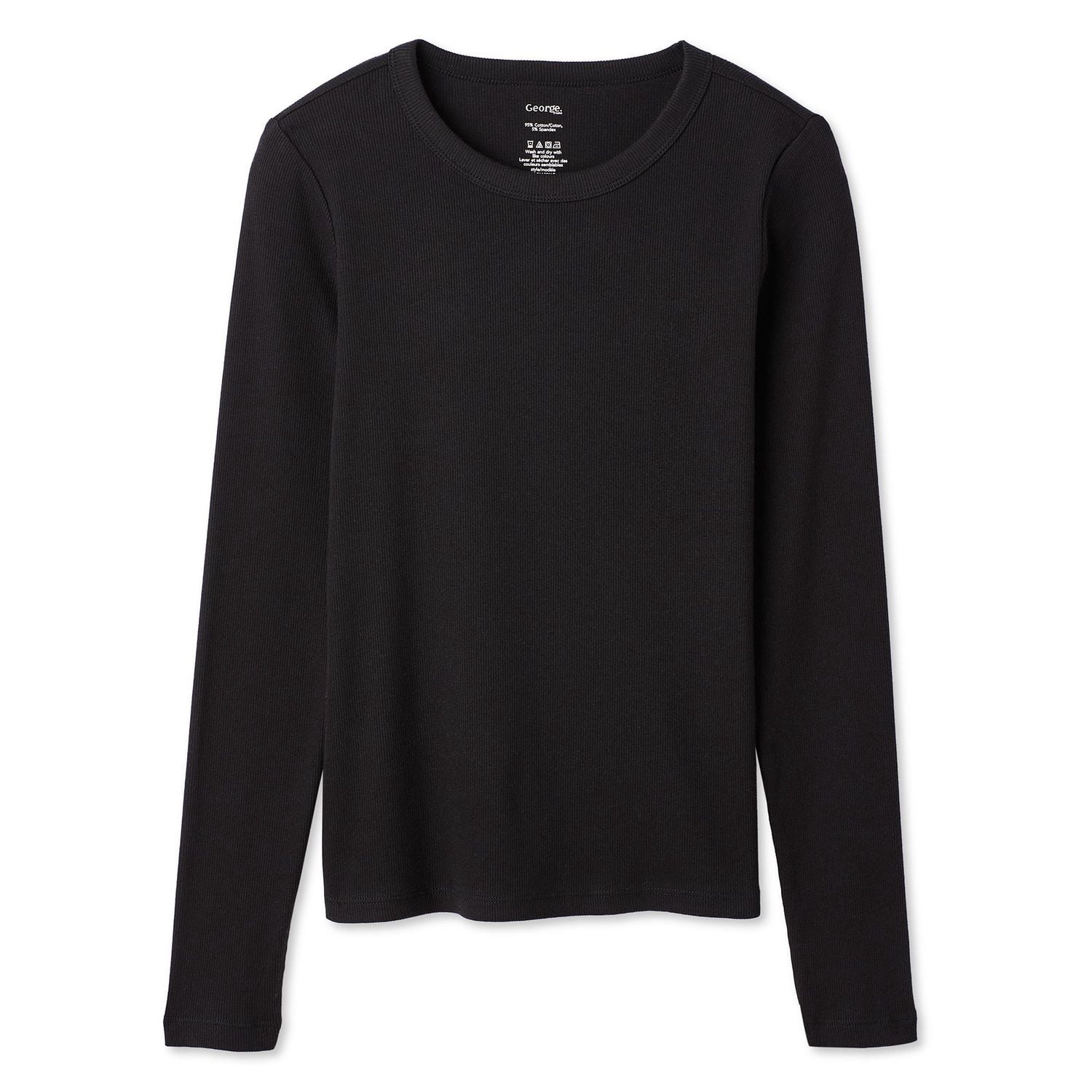 George Women's Long-Sleeve Rib T-Shirt