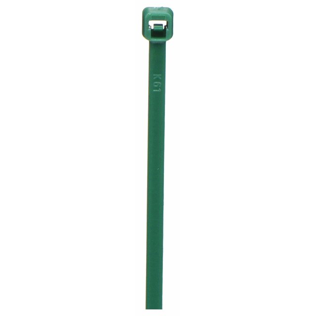 Cable Tie, Standard, 14.5 in., Grn, PK100