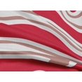 thumbnail image 4 of oneOone Rayon Bright Red Fabric Stripes Craft Projects Decor Fabric Printed By The Yard 56 Inch Wide-MPG, 4 of 4