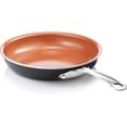 thumbnail image 1 of Gotham Steel Copper 9.5 inch Ceramic Nonstick Lightweight Fry Pan Dishwasher Oven Safe Skillet, 1 of 6