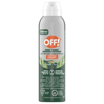 OFF! Deep Woods Deet Free Insect and Mosquito Repellent, 142g