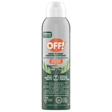 OFF! Deep Woods Deet Free Insect and Mosquito Repellent, 142g