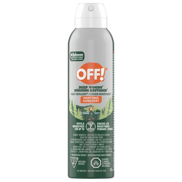 OFF! Deep Woods Deet Free Insect and Mosquito Repellent, 142g