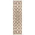 thumbnail image 3 of Safavieh Courtyard Brown Indoor Outdoor Rug - Runner 2'3" x 12', 3 of 4