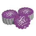 thumbnail image 1 of Inkdotpot Real Silver Foil Let Love Sparkle Wedding Tags Favor Hang Paper Tags 100 Piece, 1 of 6
