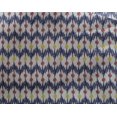 thumbnail image 4 of oneOone Georgette Viscose Fabric Chevron Ikat Print Fabric By The Yard 42 Inch Wide, 4 of 4