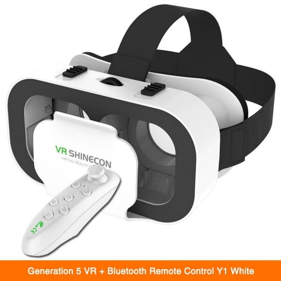 Virtual Reality 3D VR Smart Glasses with Wireless Remote Control IMAX Movie Gaming VR Glasses
