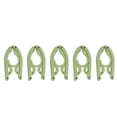 thumbnail image 1 of Qaailabf Travel Folding Clothes Hangers 5pc, Portable Retractable Drying Rack, Space Saving, Non-Slip, for Travel, Camping, Home, Foldable Design Extends to 15.7 Inches, 1 of 6