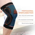 thumbnail image 4 of 1PCS Support Élastique pour Jambe Genouillère Protecteur Compression Sécurité Randonnée Cyclisme Course Entraînement Physique Genouillère L, 4 of 8