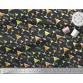 thumbnail image 2 of Soimoi Silk Fabric Cocktail Summer Designs Print Fabric by The Yard 42 Inch Wide, 2 of 3
