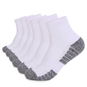Cameland Men's Athletic Socks Sweat-absorbing Breathable Outdoor Socks For Sports And Hiking Cotton Comfy Crew Socks 6 Pairs