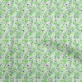 thumbnail image 1 of oneOone Cotton Silk Light Green Fabric Florals Sewing Craft Projects Fabric Prints By Yard 42 Inch Wide, 1 of 4