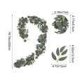 thumbnail image 3 of WRKEKC Clearance Simulated Willows Leaf Eucalyptuss Rattan Artificial Round Apples Leaf Ivy Wedding Party Decoration Eucalyptuss Leaf Rattan, 3 of 6