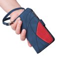 thumbnail image 2 of Compatible avec iPhone XR Étui Portefeuille avec Fentes pour Cartes en Cuir PU Fermeture Éclair Folio Rabattable, 2 of 5