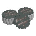 thumbnail image 1 of Inkdotpot Pack Of 50 Real Rose Gold Foil Paper Tags Retirement Is Sweet Text Favor Hang Tags, 1 of 1