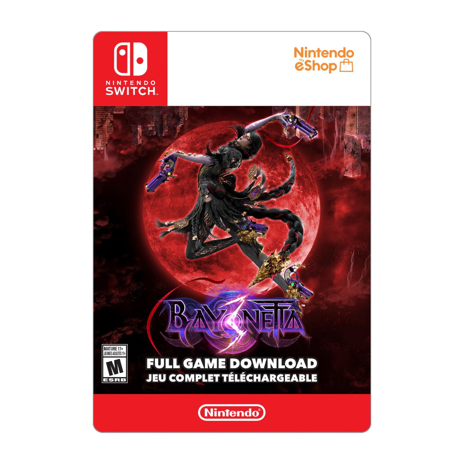 Nintendo Switch Bayonetta 3 $79.99 (Digital Code) - Walmart.ca