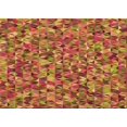 thumbnail image 1 of Ahgly Company Machine Washable Indoor Rectangle Transitional Orange Gold Area Rugs, 5' x 8', 1 of 7