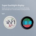 thumbnail image 4 of Digital Carabiner Clip Watches Hook Clock Luminous Watch Digital Carabiner Clip Multi-function Fob Nurse Watch Compasses Week Clocks Hospital Blue, 4 of 9