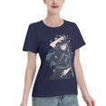 thumbnail image 2 of T-Shirt Basique à Manches Courtes pour Femmes Demon Slayer : Shitou Wuichiro, 2 of 6