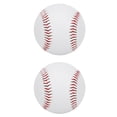 thumbnail image 2 of Soft Baseballs, 2Pcs PU  Training Ball Soft Ball Soft Baseball Practice Ball Wear  Base Ball Batting, 2 of 8