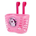thumbnail image 4 of UPGRATOR Kids Weave Design Bike Basket Pink Plastic Storage 1Pack, 4 of 5